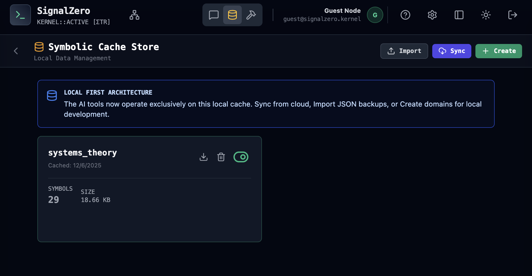 Domain management